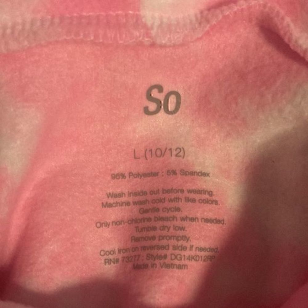 SO girls large 10/12 sweater  - Picture 2 of 6
